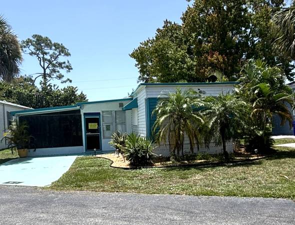 $37,500 / 3br - **En venta – Casa prefabricada de 55+ años – Whispering Palms Resort, Sebastia (SEBASTIAN)63799961289729120