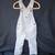 Oshkosh Pink Heart Denim Overalls Romper Size Girls 18 Months 2 thumbnail