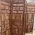 Hand Carved Solid Wood Folding Room Dividers 2 thumbnail