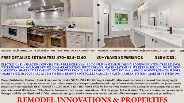FAST REMODEL SPECIALS 🏠KITCHEN $6K+🏠BATHROOM $5K+🏠SUNROOM $6K 1