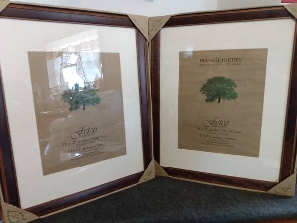 Wood Picture Frames 2 PC Matching 1