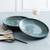 UNICASA Ceramic Dinner Plates 10.25” – Set of 4 – Teal 3 thumbnail