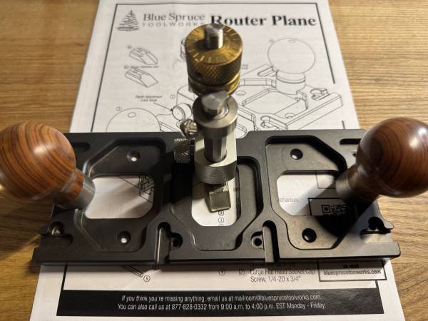 Blue Spruce Router Plane 1