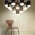Gaetano Sciolari Large Cubic Chandelier in Bronze 1970’s 4 thumbnail