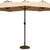 Le Papillon 14.7-Ft Double-Sided Patio Umbrella – New/Unused 1 thumbnail