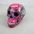 "DAY OF THE DEAD" Clay Pottery Multi Colored Hand Painted Skull 1 thumbnail