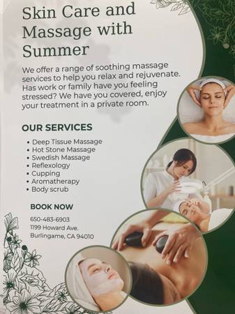 Skincare and Massage service 1
