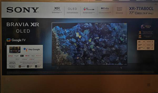 Sony A80L 77" OLED TV 1