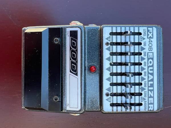 DOD FX40B イコライザー 20220509 DOD FX40B Equalizer - Guitar Stuff Blog