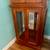 Beautiful Handmade Display Cabinet with locking door and Lower Drawer. 2 thumbnail