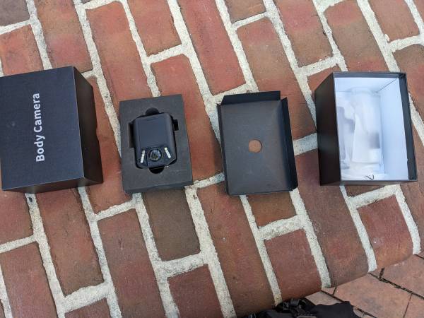 1080p body camera w/mem card 1