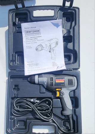 Craftsman Professional 3/8" Corded Drill 1