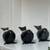 Set of 3 Black Metal Bird Tea Light Holders 3 thumbnail