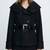 Zara Basic black short peacoat, new with tags, Double Breasted 1 thumbnail