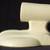 Antique ART DECO Ivory White Porcelain Wall Mount Sconce, Vintage 6 thumbnail