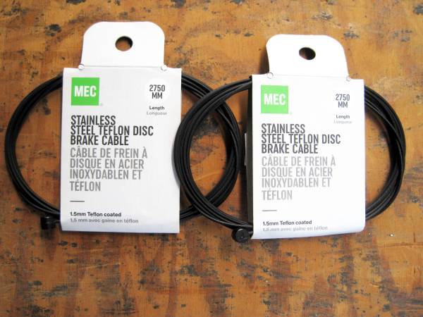 Teflon Disc Brake Cables 1