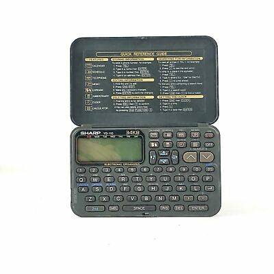 Sharp 8 Function 34 KB Electronic Organizer YO-110 1
