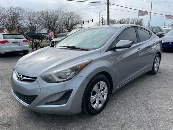 2016 Hyundai Elantra SE 6AT - $7,695 (Virginia Beach)63621709310977122