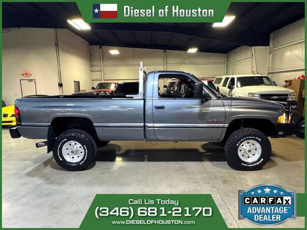 1995 Dodge Ram 2500 SLT LARAMIE 4X4 5spd 12V CUMMINS TURBO DIESEL - $34,995 (DIESEL OF HOUSTON)63621119797633124