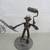 Alien FolkArt Scrap Steel Metal Parts Welder Sculpture Signed 16" Tall 3 thumbnail