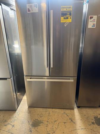 Refrigerator Bosch stainless steel bottom freezer 1