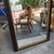 Large elegant black distressed beveled mirror 1 thumbnail