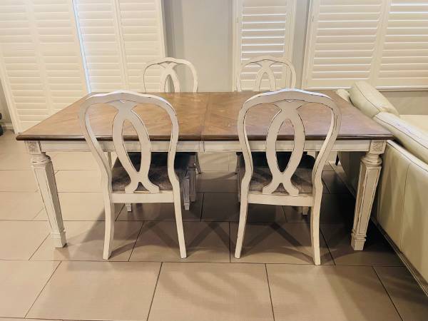 Dining table and 8 chairs 1
