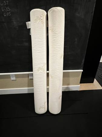 2 Foam Bed Bumpers (to avoid rolling out of bed) 1