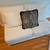 SOFA LOVESEAT COUCH ARMLESS MINT CONDITION IVORY 54W 36D 28H 5 thumbnail