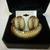 Bracelet Earings Set Stunning Design Chocolate/Ivory Vintage Bakelite/ 1 thumbnail