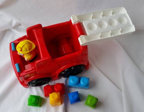 Mega Bloks Conjunto de construcción de camión de bomberos Freddy - $10 (Tacoma)63471421191169122