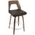 Wade Logan Bezu Swivel Upholstered Counter Stool (Set of 2) 7 thumbnail