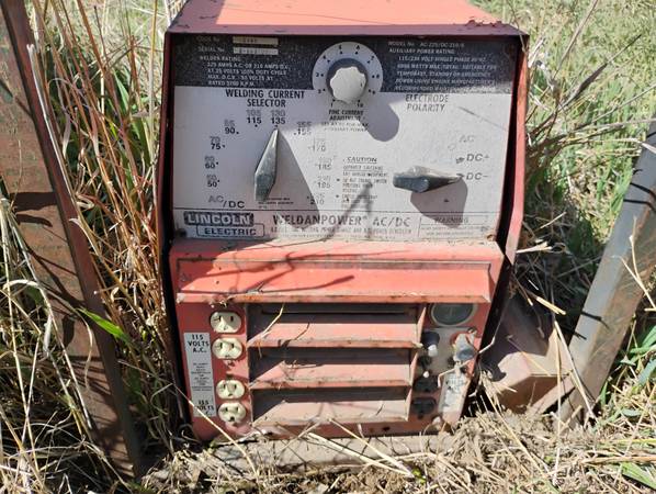 Lincoln weldanpower AC DC weld power source 1