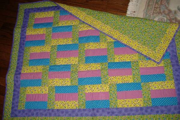 Nap Time Baby Quilt; 37" x 47" - $120 (Holland)63443043153795120
