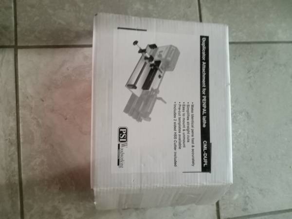 Duplicator attachment for pentalpha lathe 1