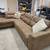 Sectional, light brown 2 thumbnail