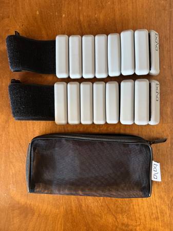 Bala bangles 1 lb pairs with case - two sets avail for ankles wrists 1