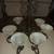 LIGHT FIXTURE SET of 3  chandelier and 2 wall set 7 thumbnail