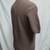 Izod Lacoste Vintage Brown Crew-Neck Short Sleeve Sweater - Size L 4 thumbnail