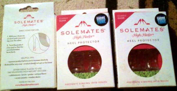 SOLEMATES high heelers, heel protectors (see ad) 1