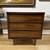 Vintage Mid Century Dixie Walnut 3 Drawer Dresser/Chest/Nightstand 1 thumbnail