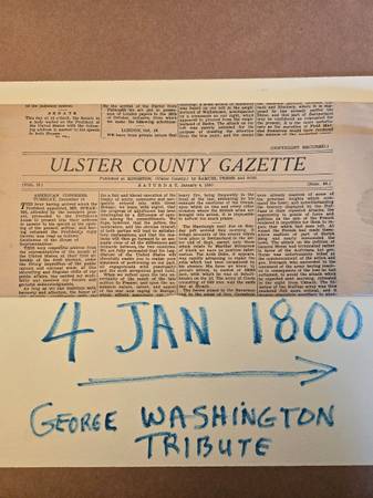 1800 Ulster County Gazette 1