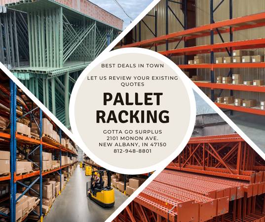 LARGE INVENTORY PALLET RACKING 1