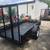 5 x 10 RAILSIDE TRAILER w/ MESH RAMP GATE 4 thumbnail