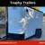 New 6x12 Enclosed Cargo Trailer, white/blk, side door, ramp stk#11181 1 thumbnail
