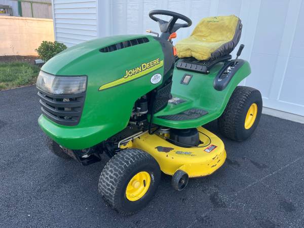 John Deere L110 42” riding mower 1