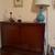 antique solid wood dresser,armoure,headboard endtables 2 thumbnail