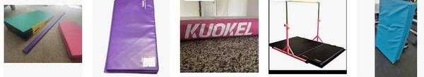 Looking for gym equipment: high beam, bars and big floor mats 1