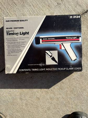 Sears craftsman inductive timing light 1