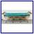 Hollywood Regency Italian Curule Gilt Wrought Iron Bench Seat With Tur 2 thumbnail